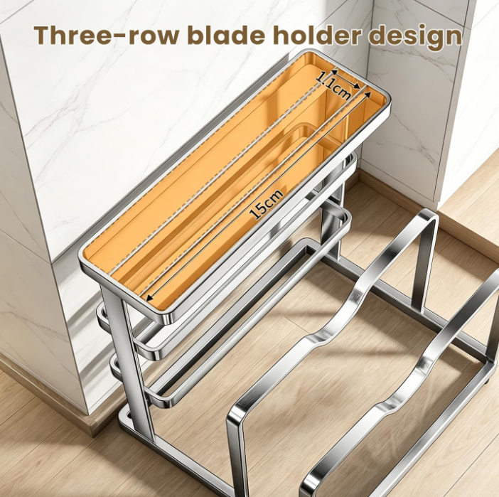 Multifunctional Cutting Board and Kitchen Utensil Organizer - Image 2