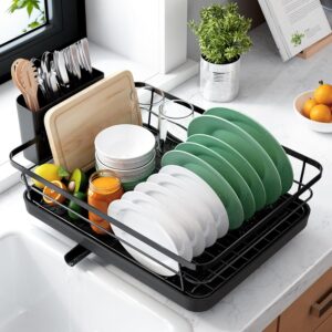 Compact Dish Drying Rack for Everyday Kitchen Use