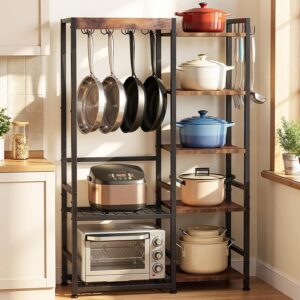 Five-Tier Cast Iron Pot and Pan Storage Rack