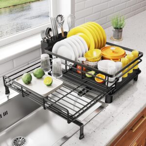 Expandable Stainless Steel Dish Drying Rack
