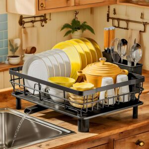 Dish Drying Rack with Removable Drainboard